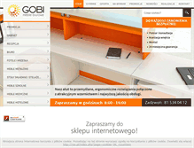 Tablet Screenshot of kosze.gobi.net.pl
