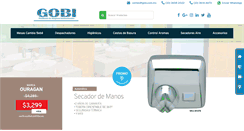 Desktop Screenshot of gobi.com.mx