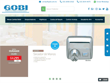 Tablet Screenshot of gobi.com.mx